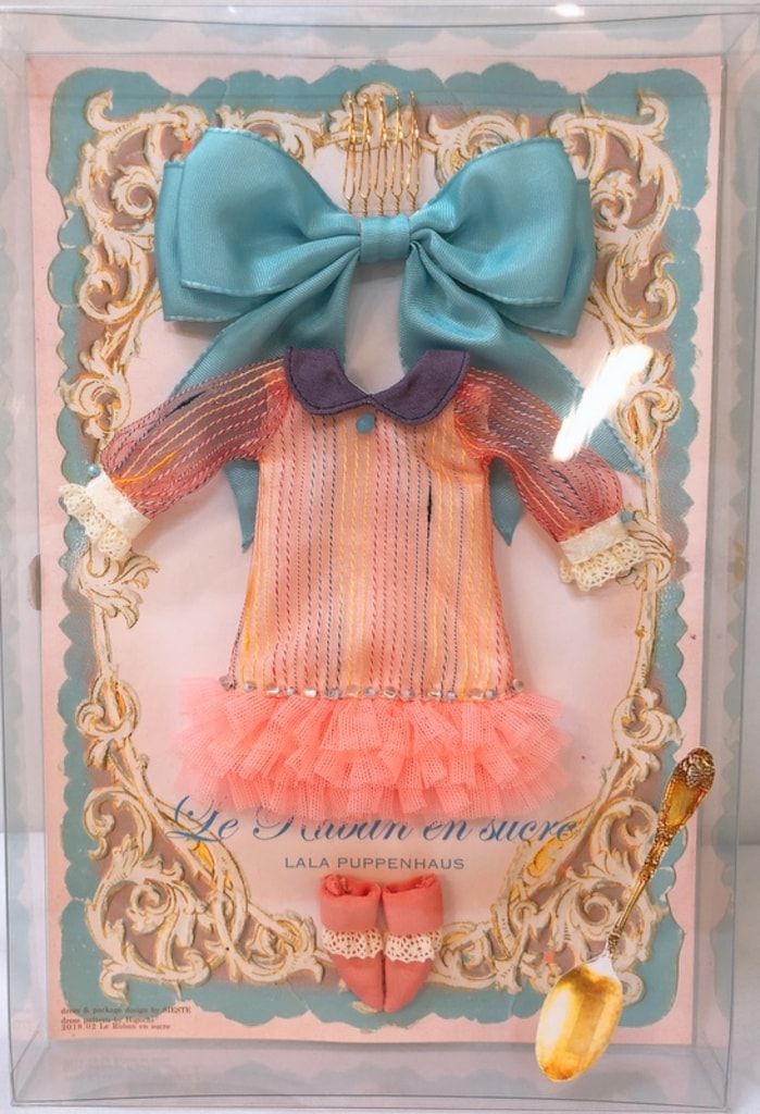LALA Puppenhaus ネオブライスサイズ衣装 le Ruban en Sucre|ル リュボンオンスュークル ピンク