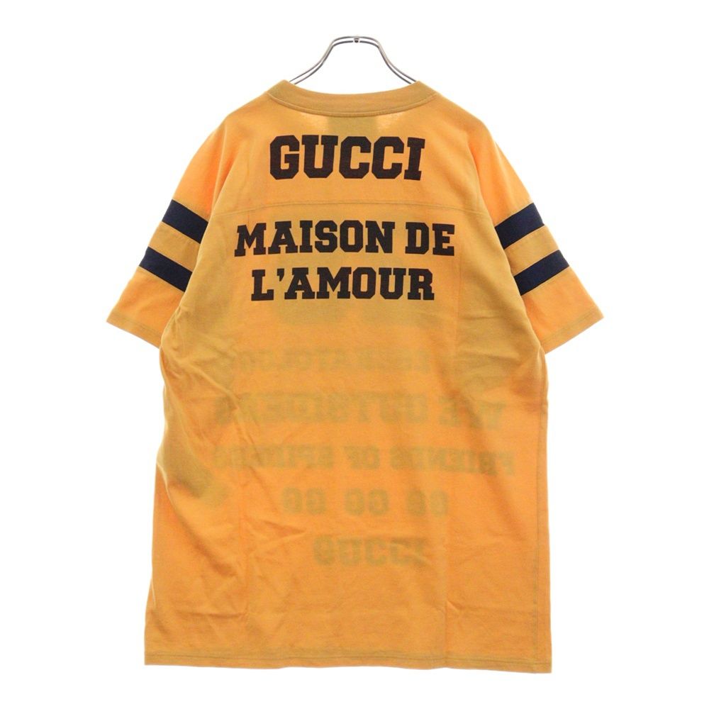 GUCCI グッチ 655459 ナンバリングプリント 半袖Tシャツ GUCCI グッチ 655459 ナンバリングプリント 半袖Tシャツ - メルカリ