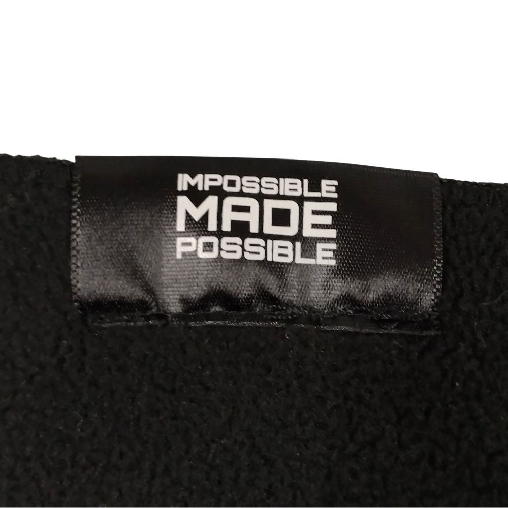Supreme フリース マフラー 黒 SUPREME シュプリーム POLARTEC ロゴ フリース マフラー