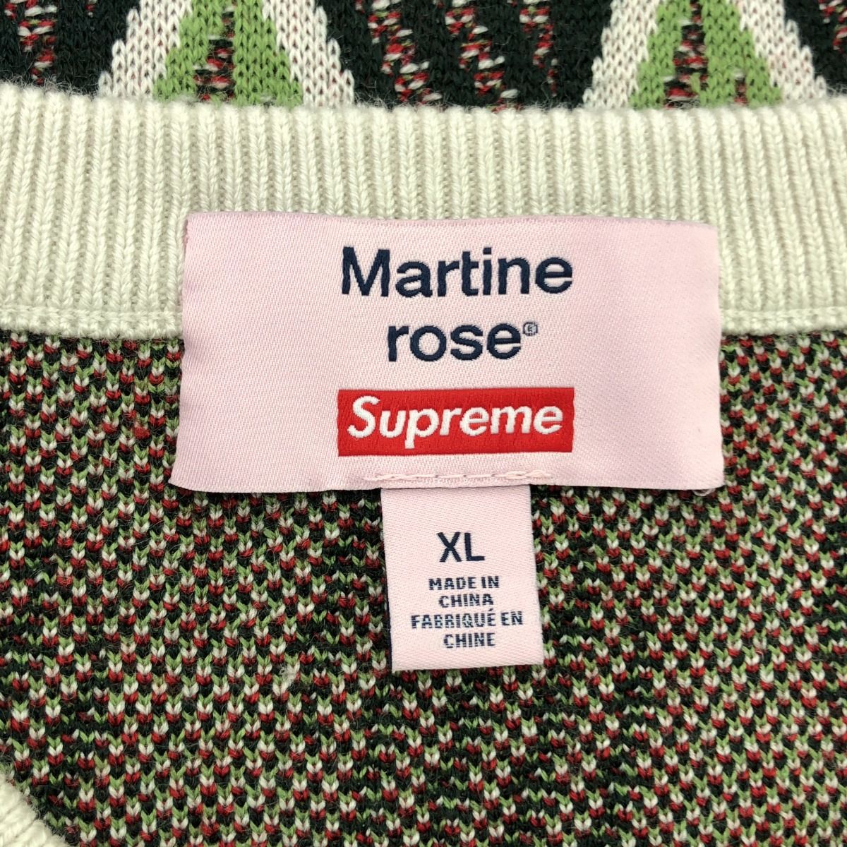 Supreme×Martine Rose シュプリーム×マーティンローズ 24AW Sweater