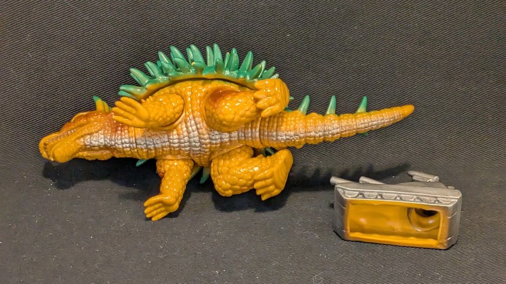 マーミット 世紀の大怪獣シリーズ アンギラス(1期/戦車入/オレンジ成型