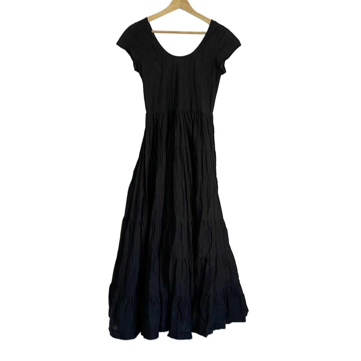 MARIHA マリハ ワンピース サイズ36 S レディース - ダークネイビー クルーネック|半袖|ロング