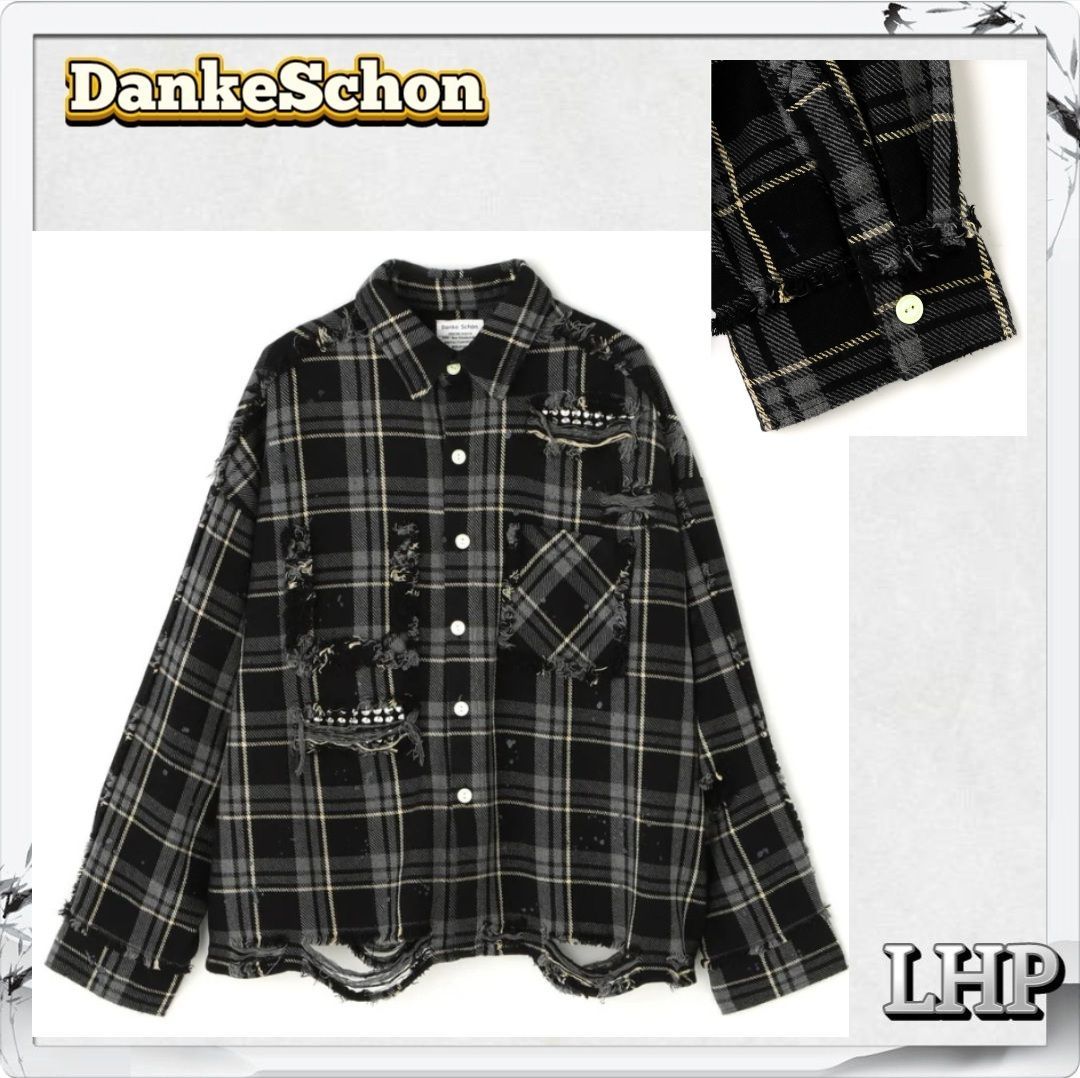 ⭐️様 DANKE SCHON シャツ 柄（正規品 LHP DankeSchon ダンケシェーン