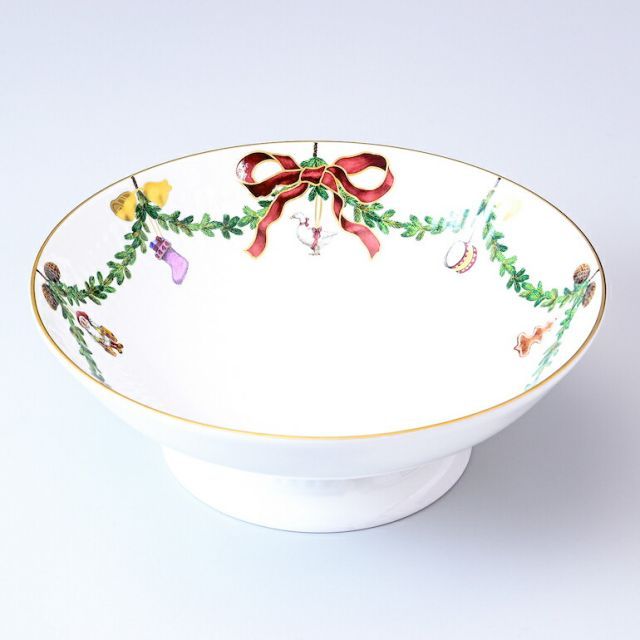 ロイヤルコペンハーゲン スターフルーテッド ボウル ケーキディッシュ 2503427 日本未発売 1016967