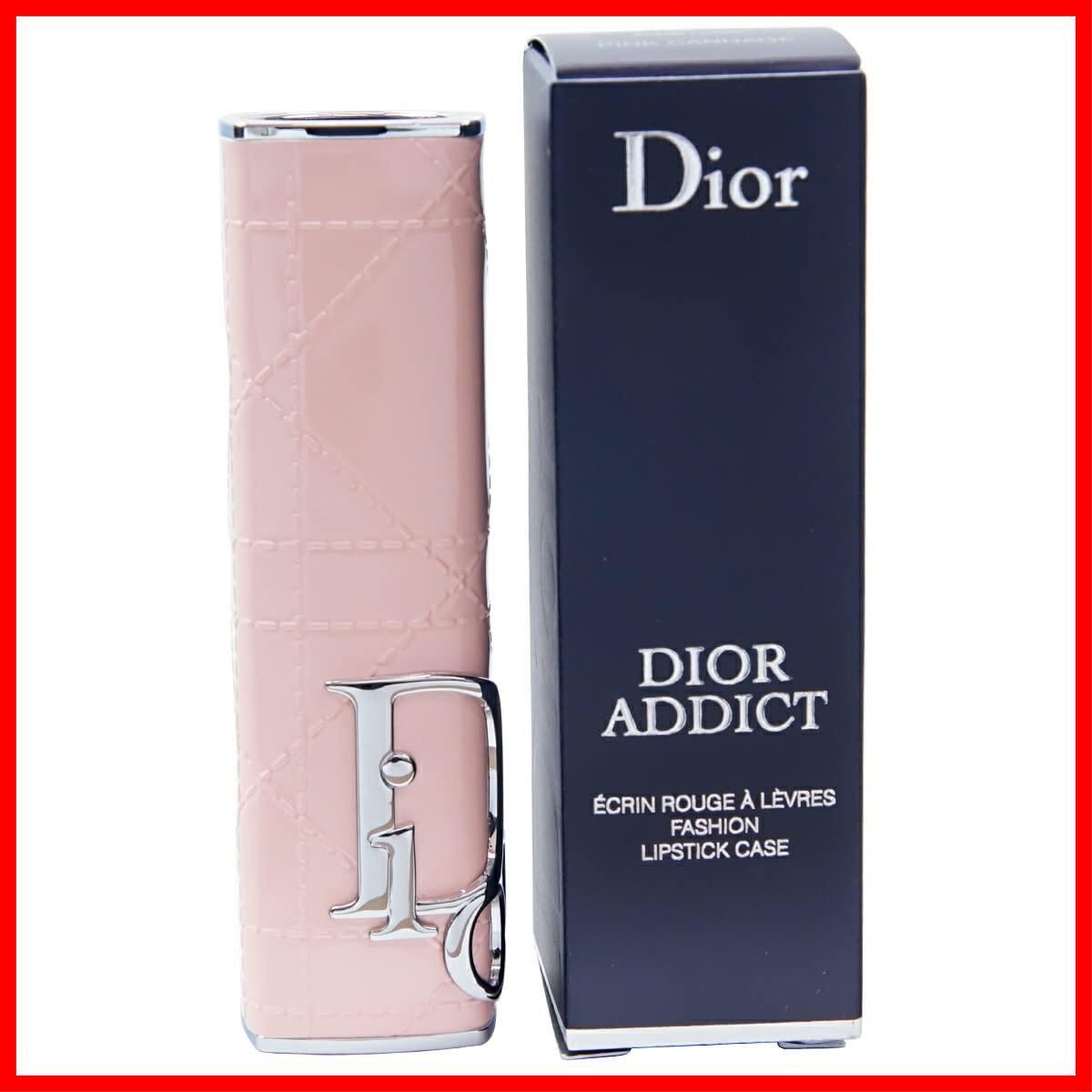 【特価商品】Dior リップ アディクト リップスティック ケース 持運び コスメグッズ かわいい ディオール ブランド ギフト 通販 2022(． ピンクカナージュ)