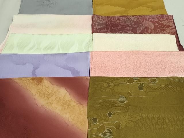 平和屋着物 和装小物 帯揚げ10枚セット 正絹 DAAV8223by