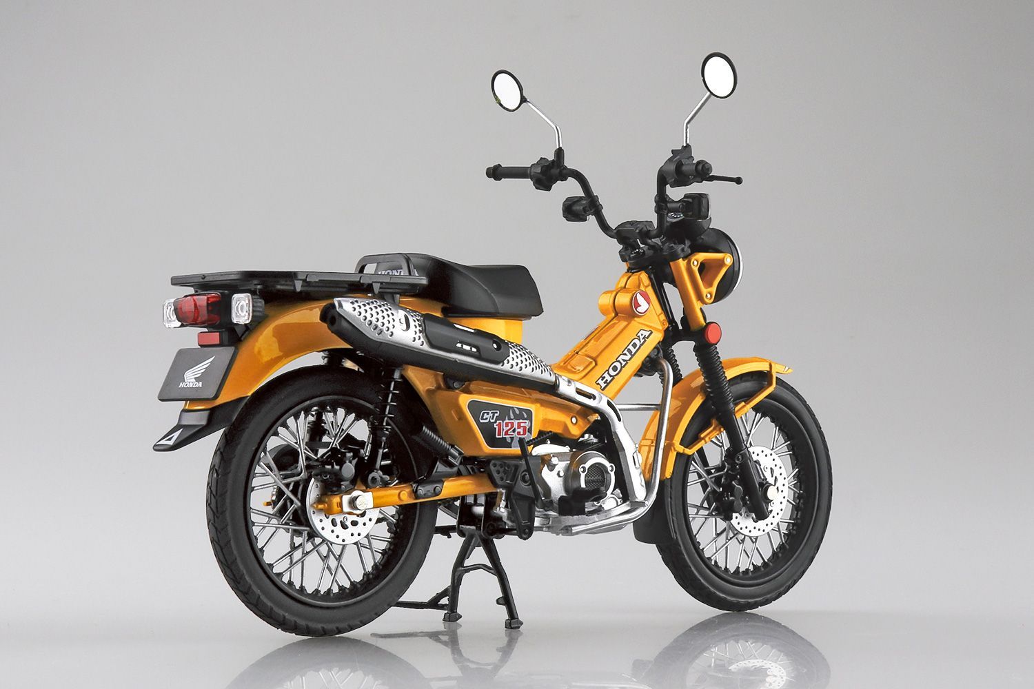 SKYNET 1/12 完成品バイク Honda CT125 ハンターカブ ターメリックイエロー