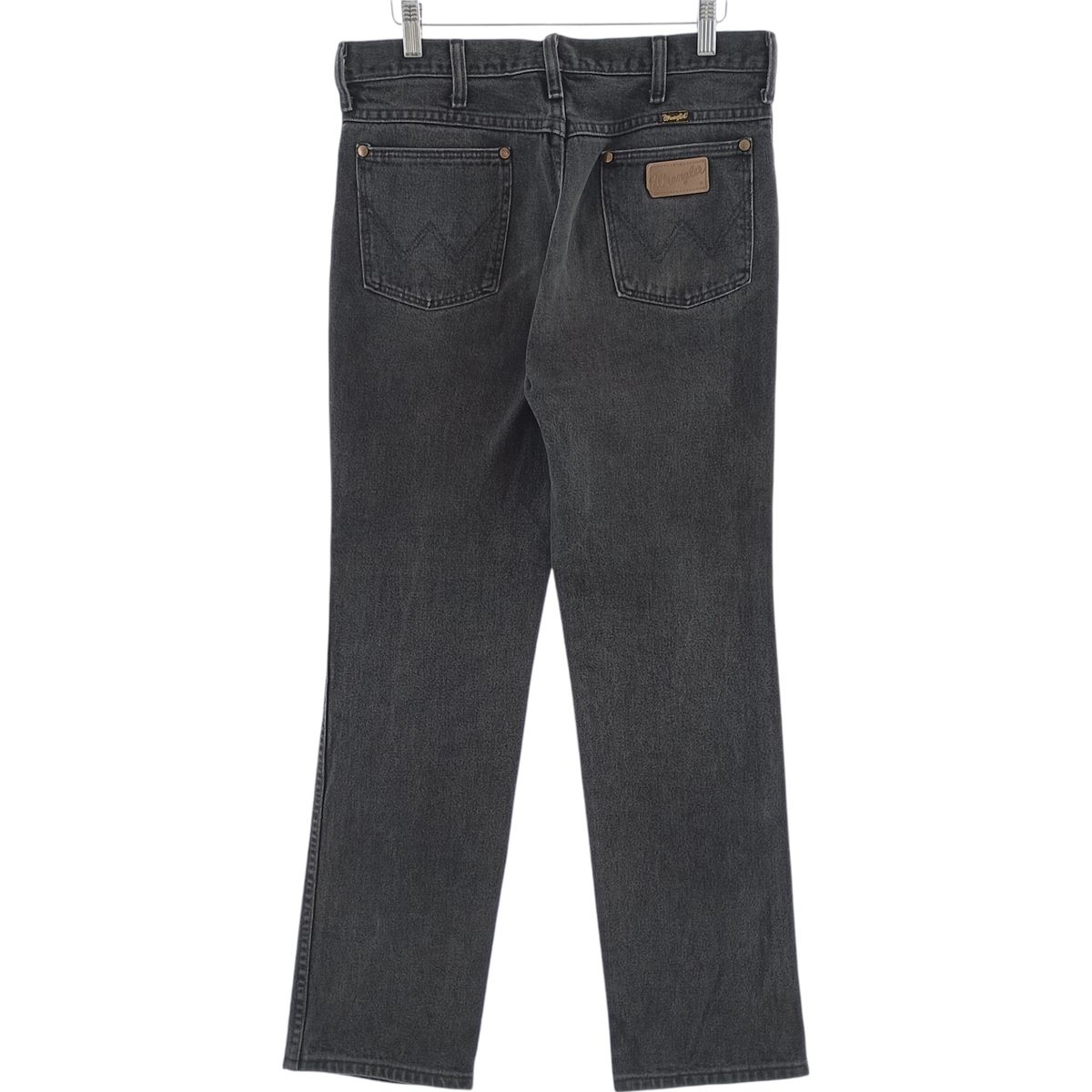 古着 80 90年代 ラングラー Wrangler ブラックデニム ストレートデニムパンツ メンズw33相当 ヴィンテージ eaa417511