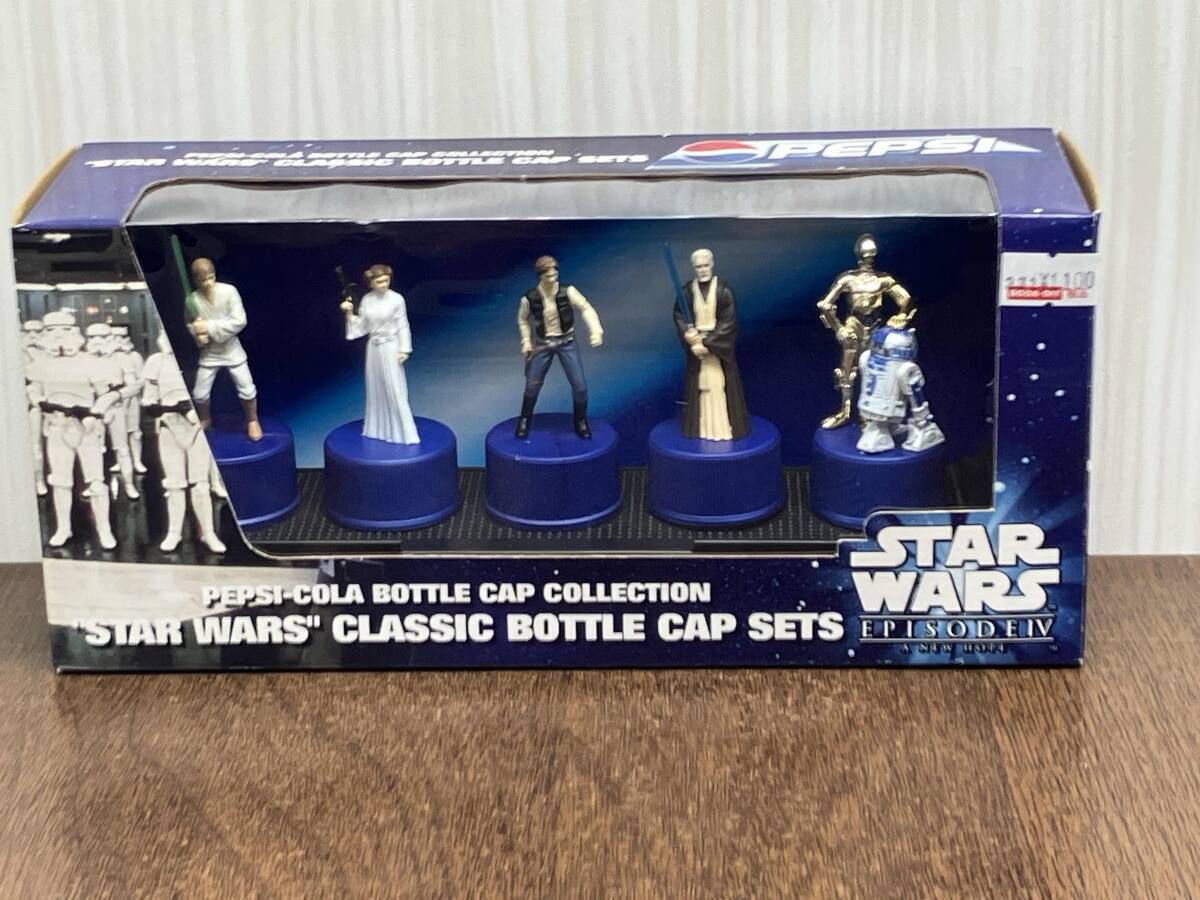 ペプシ　スターウォーズ　クラシック　フルコンプ Pepsi Star Wars Classic Bottle Cap Collection 1-10 Full Set Japan