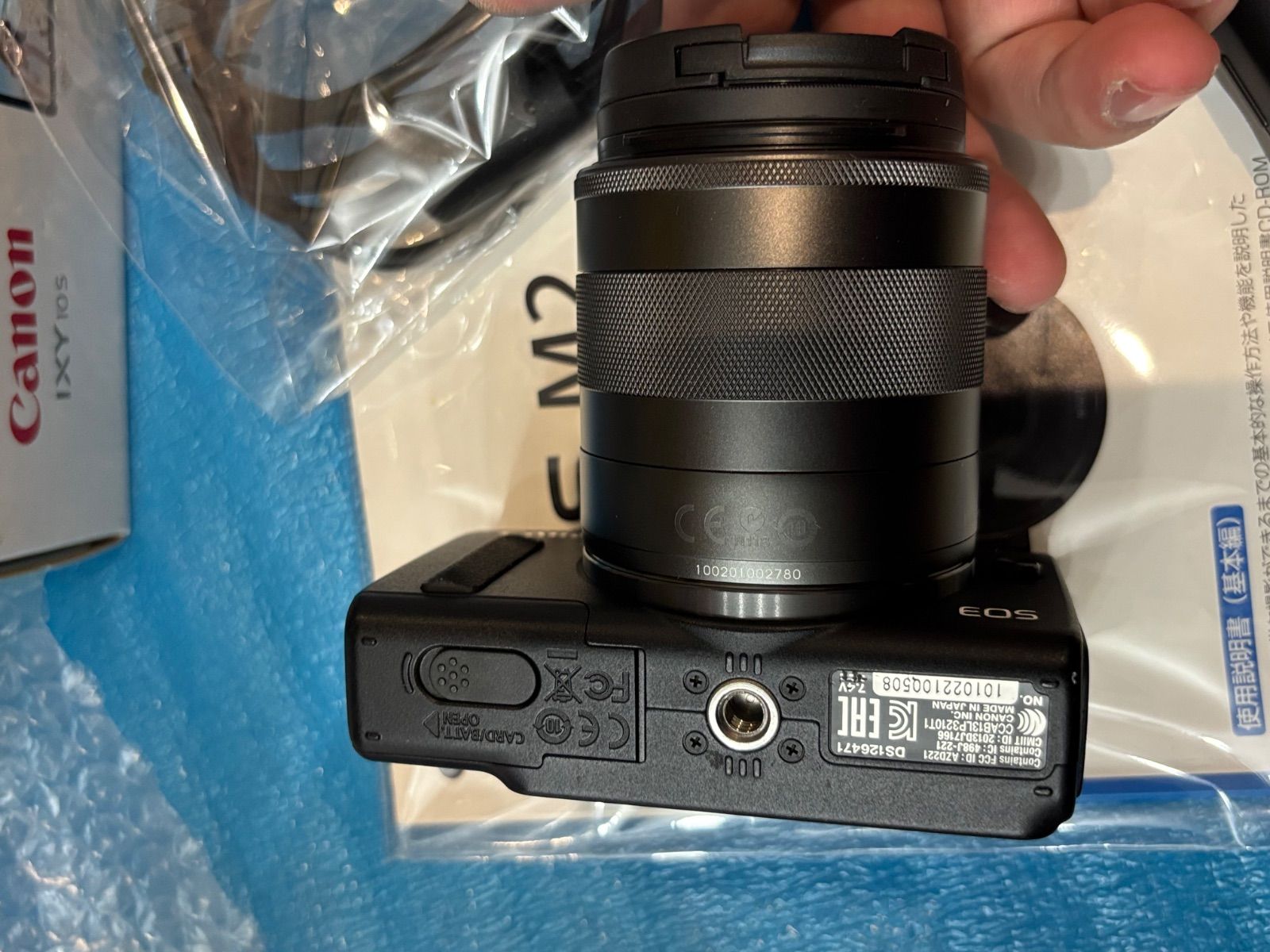 Canon EOS M2 ミラーレス一眼 ボディ 1800万画素 Wi-Fi接続