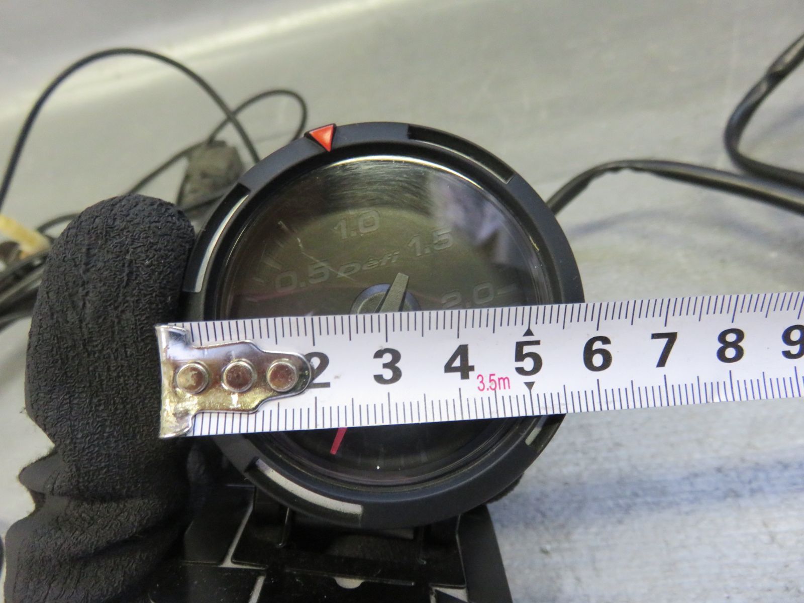 明示的な STD5721 スバル インプレッサ GRF GVF GRB GVB Defi ブーストメーター ターボメーター コントロールユニット 60mm デザインセンス