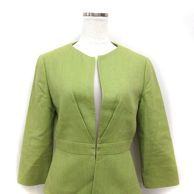 シビラ SYBILLA スカートスーツ ノーカラージャケット ＆ フレア