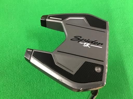 テーラーメイド Spider SR PLATINUM|WHITE フローネック 33インチ パター PT スチール フレックスその他 メンズ 男性用 右利き 右用 Dランク ゴルフクラブ