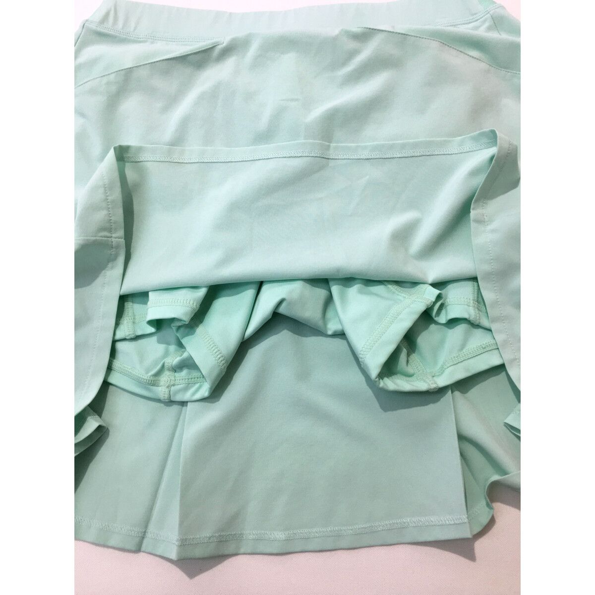 coco 中古 アールエルエックス ラルフローレン RLX RALPH LAUREN レディース スカート XS 薄緑 一体型インナーパンツ付 中古 レディース アールエルエックス ラルフローレン RLX RALPH