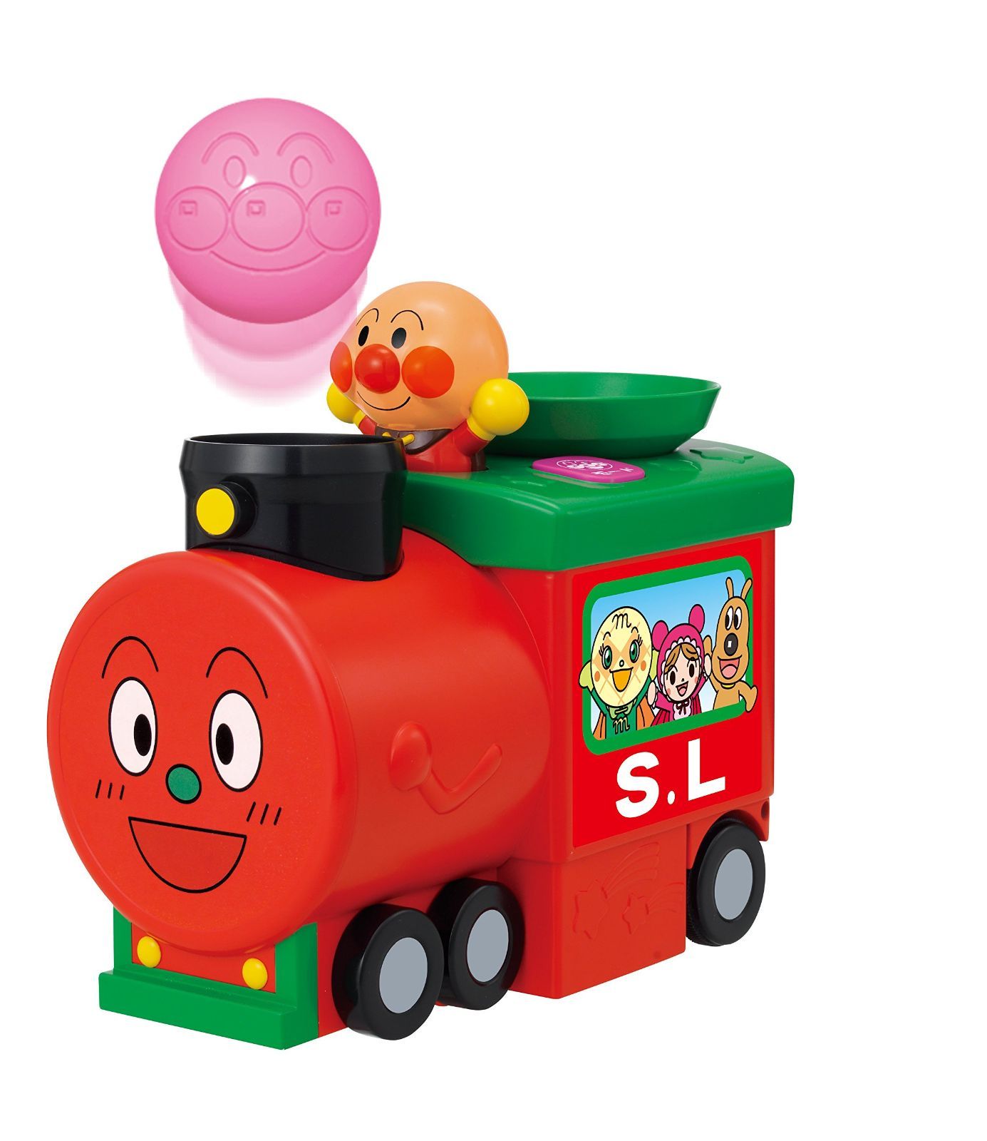 【新着商品】はしるよポンポンSLマン ボールがとびだす! アンパンマン TOYS) セガトイズ(SEGA