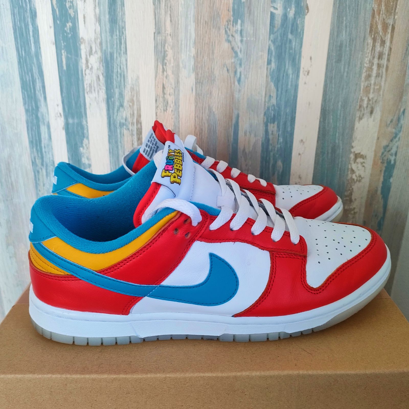 FRUiTY PEBBLES™ × Nike Dunk Low QS 