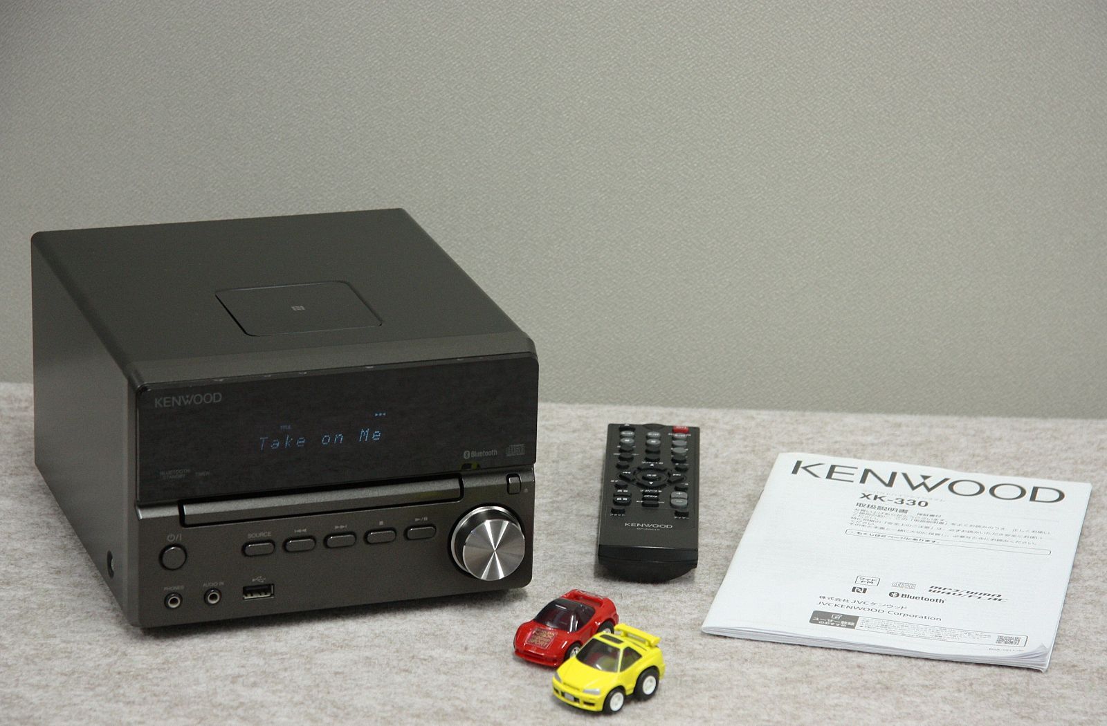 KENWOOD CD|USB|Bluetooth ハイレゾ対応 KシリーズCompact Hi-Fi System R-XK330