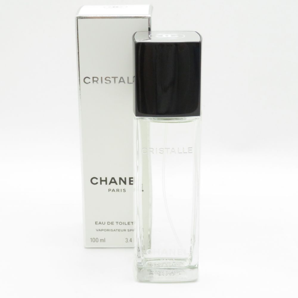【ほぼ未使用】CHANEL クリスタル オードゥトワレット（ヴァポリザター） 試してみた】クリスタル オー ヴェルト オードゥ トワレット