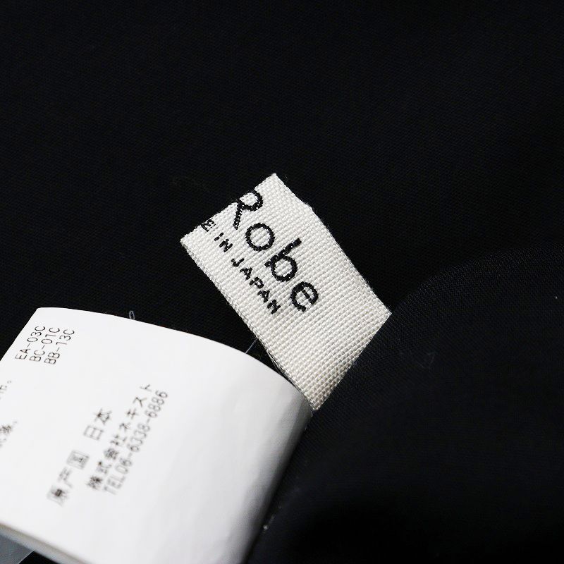 Vネックノースリーブドレス F｜ブラック