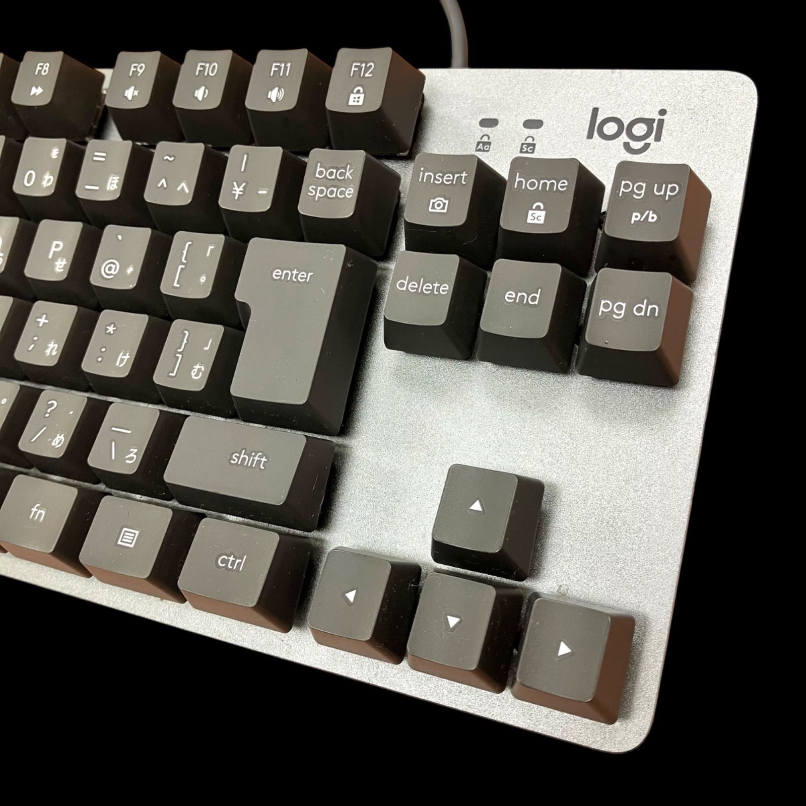 美品_即購入ok 青軸Logitech メカニカルキーボード 英語配列 美品_即購入ok 青軸Logitech メカニカルキーボード 英語配列