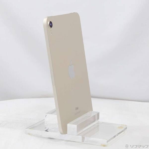 美品　海外版シムフリーiPad mini 第6世代 　スターライト256GB iPad mini 6 Wi-Fi + Cellular 256GB - スターライト [整備済