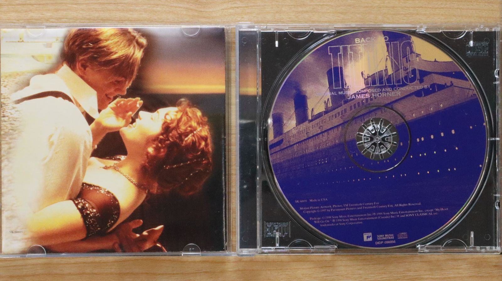 中古CD☆ジェームズ・ホーナー/James Horner□ Back To Titanic