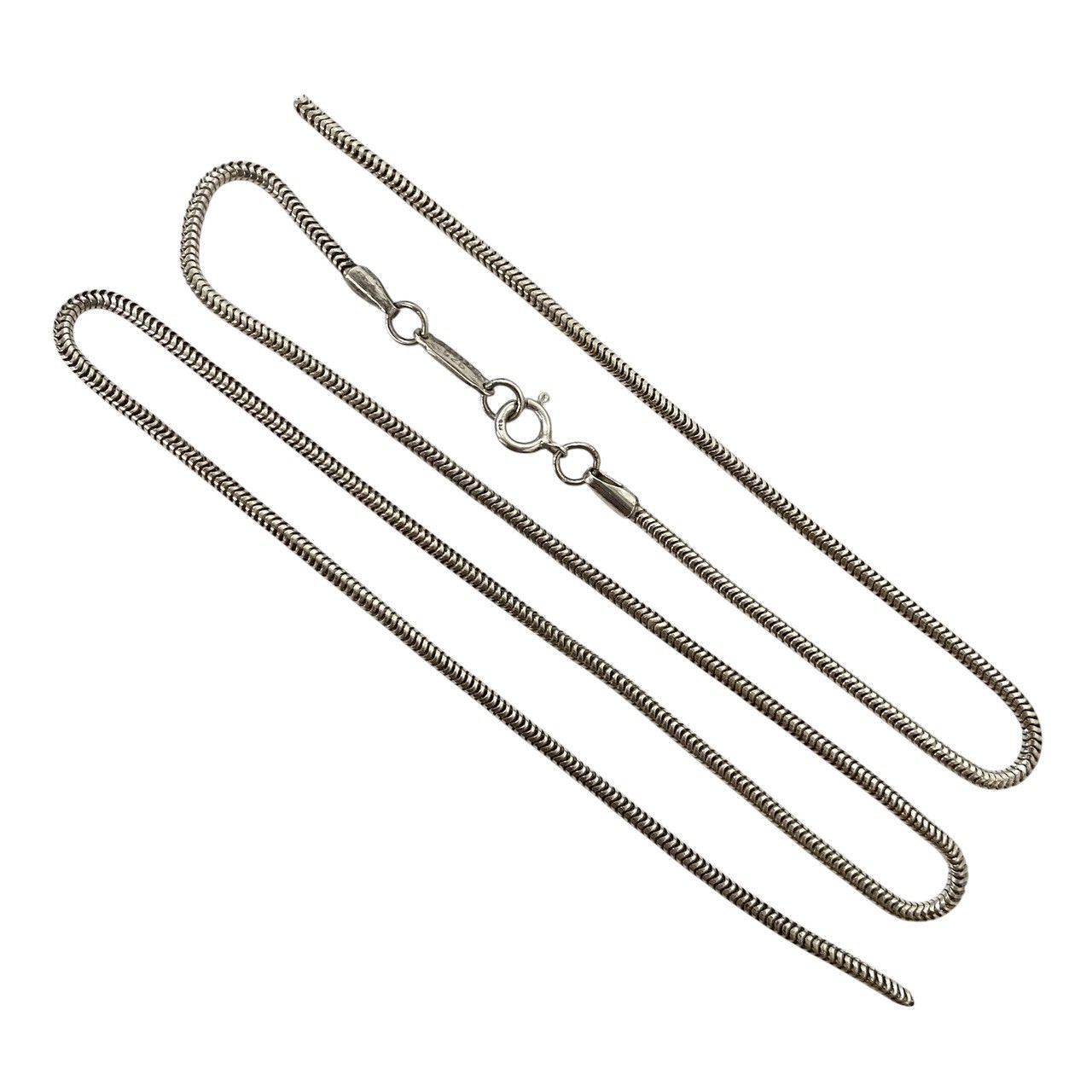 TIFFANY&Co.】ナローバー 1837 ネックレス SV925 SILVER