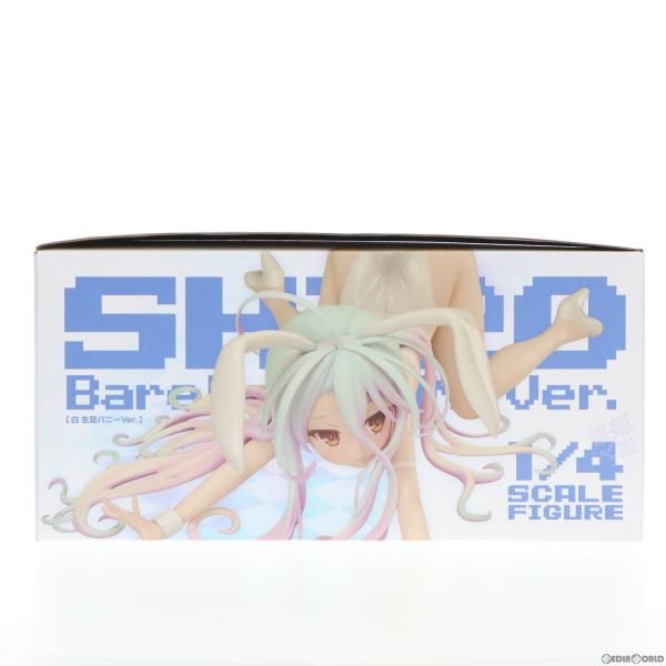 中古】[FIG]白(しろ) 生足バニーVer. ノーゲーム・ノーライフ 1/4 完成 