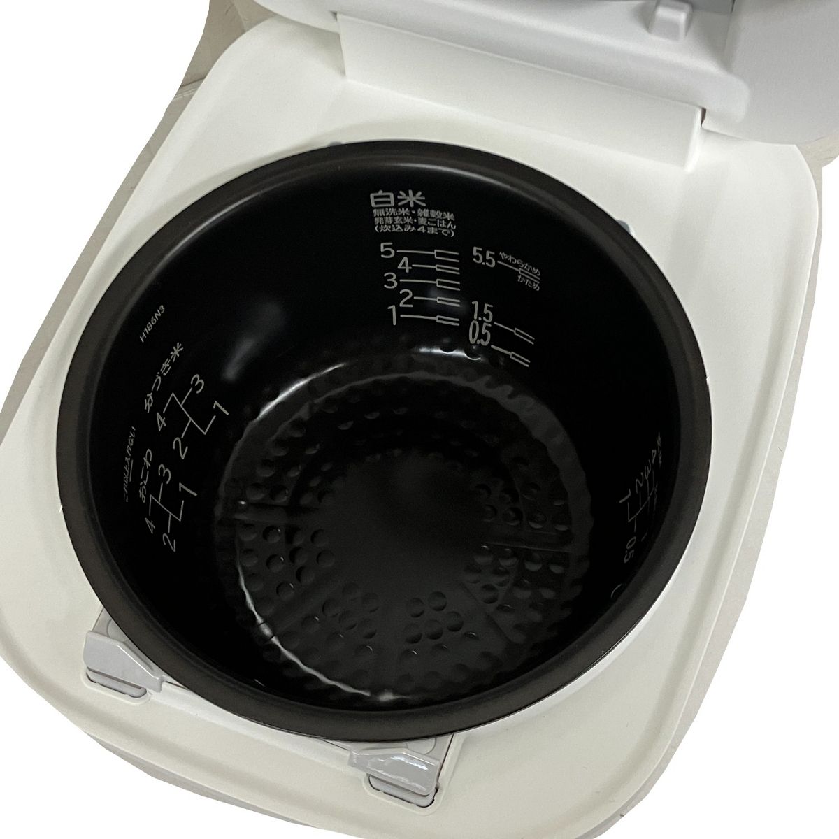 IHジャー炊飯器 黒厚鉄釜