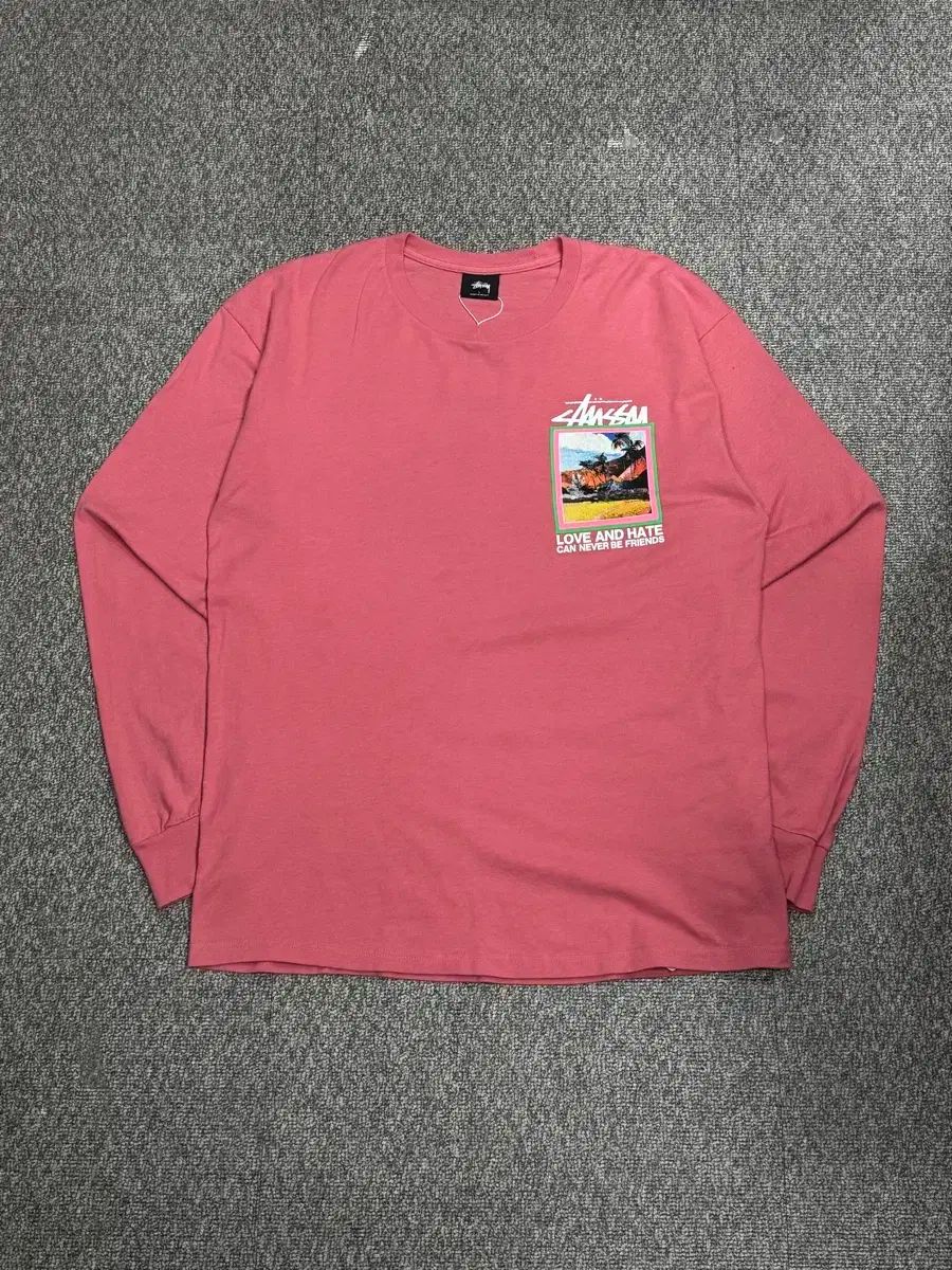 STUSSY ステューシー ラブ アン 嫌い 長袖 ロングスリーブ