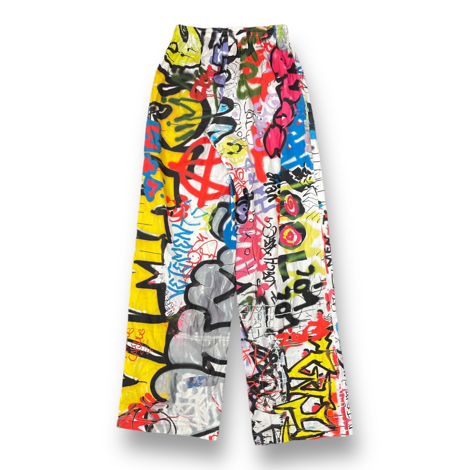 VETEMENTS グラフィティ パジャマパンツ L VETEMENTS グラフィティ パジャマパンツ VETEMENTS 22SS Graffiti