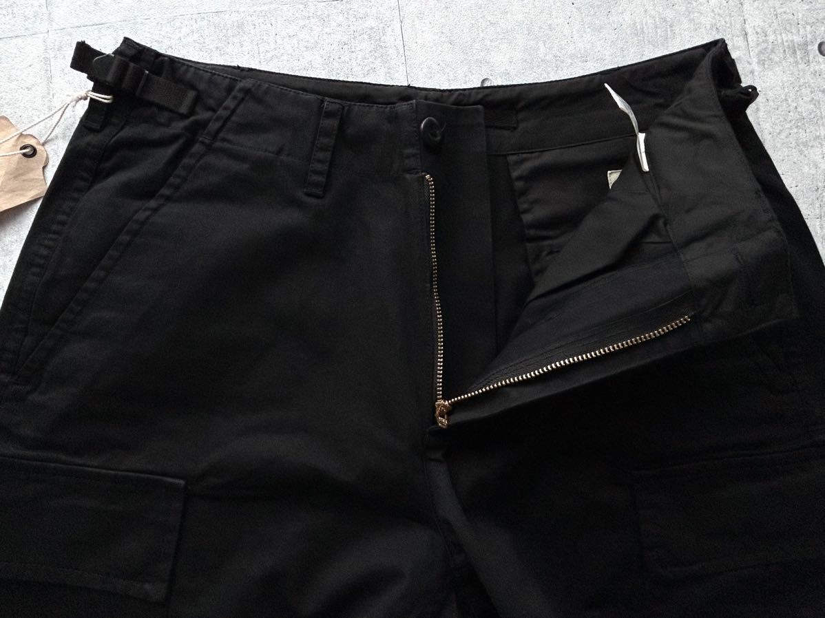 新品 定価 14300円 キッフェ ヘリンボーン カーゴパンツ 九分丈 八分丈 