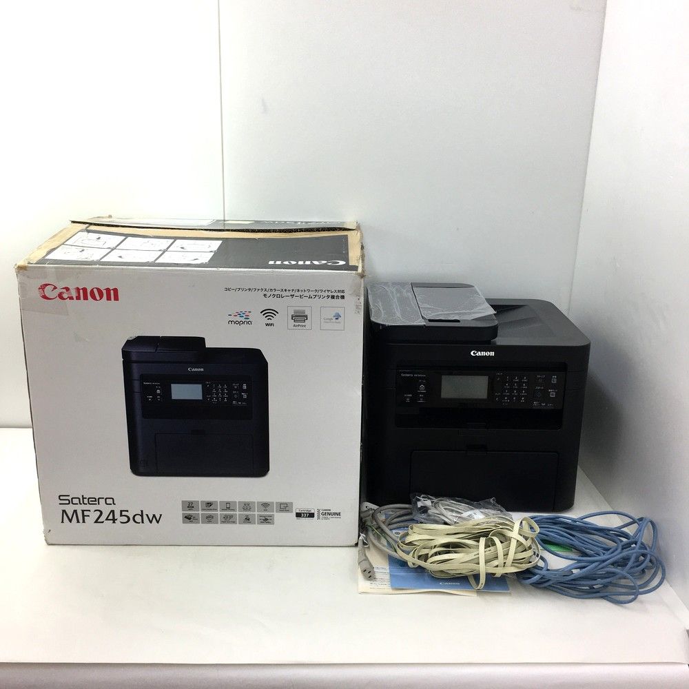 □◇中古品 キヤノン Canon MF245dw モノクロレーザビームプリンタ複合 