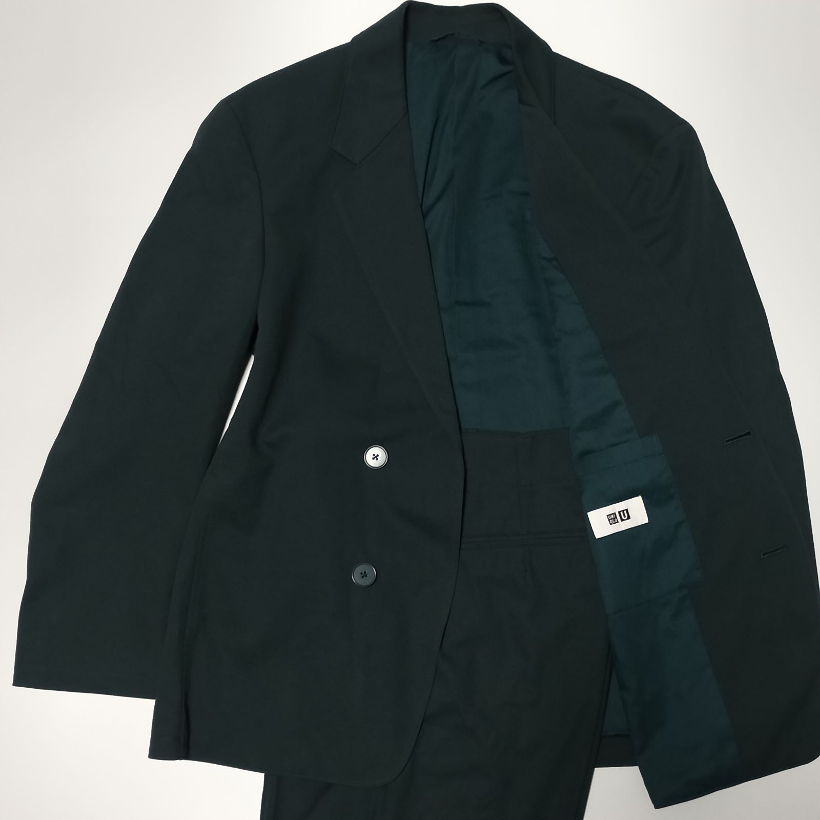 美品】UNIQLO U ジャージージャケット ＆ パンツ セットアップ L 