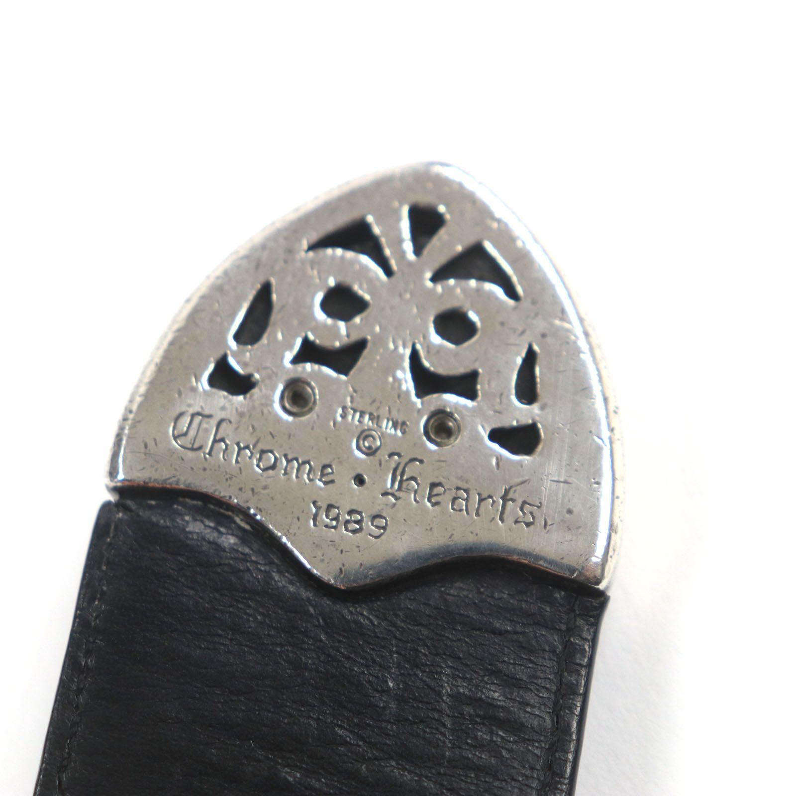 CHROME HEARTS クロムハーツ クラシック3PC レザーベルト34 CHROME HEARTS クロムハーツ ベルト クラシック3ピースレザー