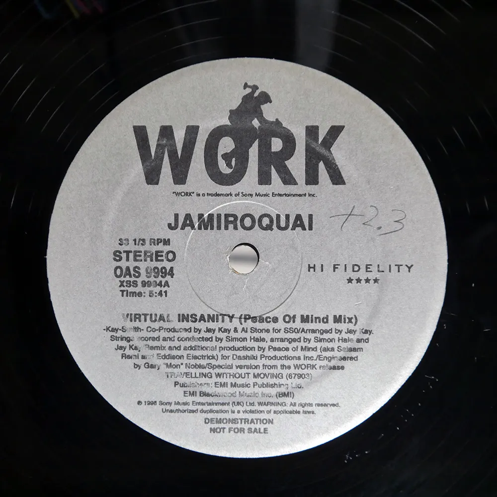 2025年最新】VIRTUAL INSANITY レコードの人気アイテム - メルカリ