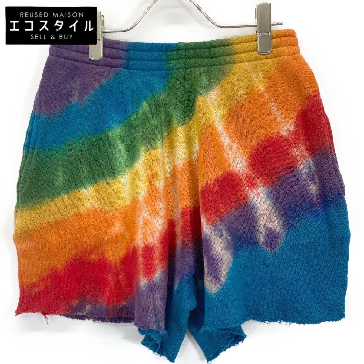 THE ELDER STATESMAN ジエルダーステイツマン 21SS ﾏﾙﾁｶﾗｰｼｮｰﾄﾊﾟﾝﾂ S