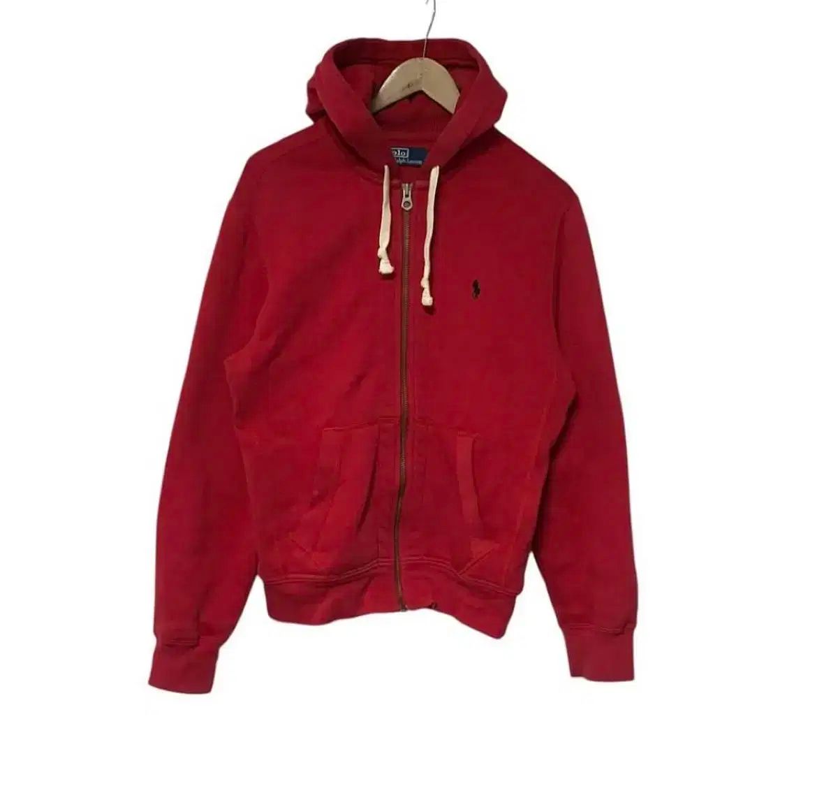 Polo Ralph Lauren 赤 フード付きパーカー 110/98 Polo Ralph Lauren 赤 フード付きパーカー トップス