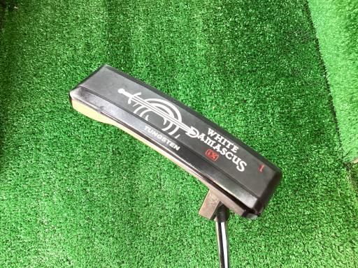 オデッセイ WHITE DAMASCUS ix 1 34インチ パター PT スチール フレックスその他 メンズ 男性用 右利き 右用 Dランク ゴルフクラブ