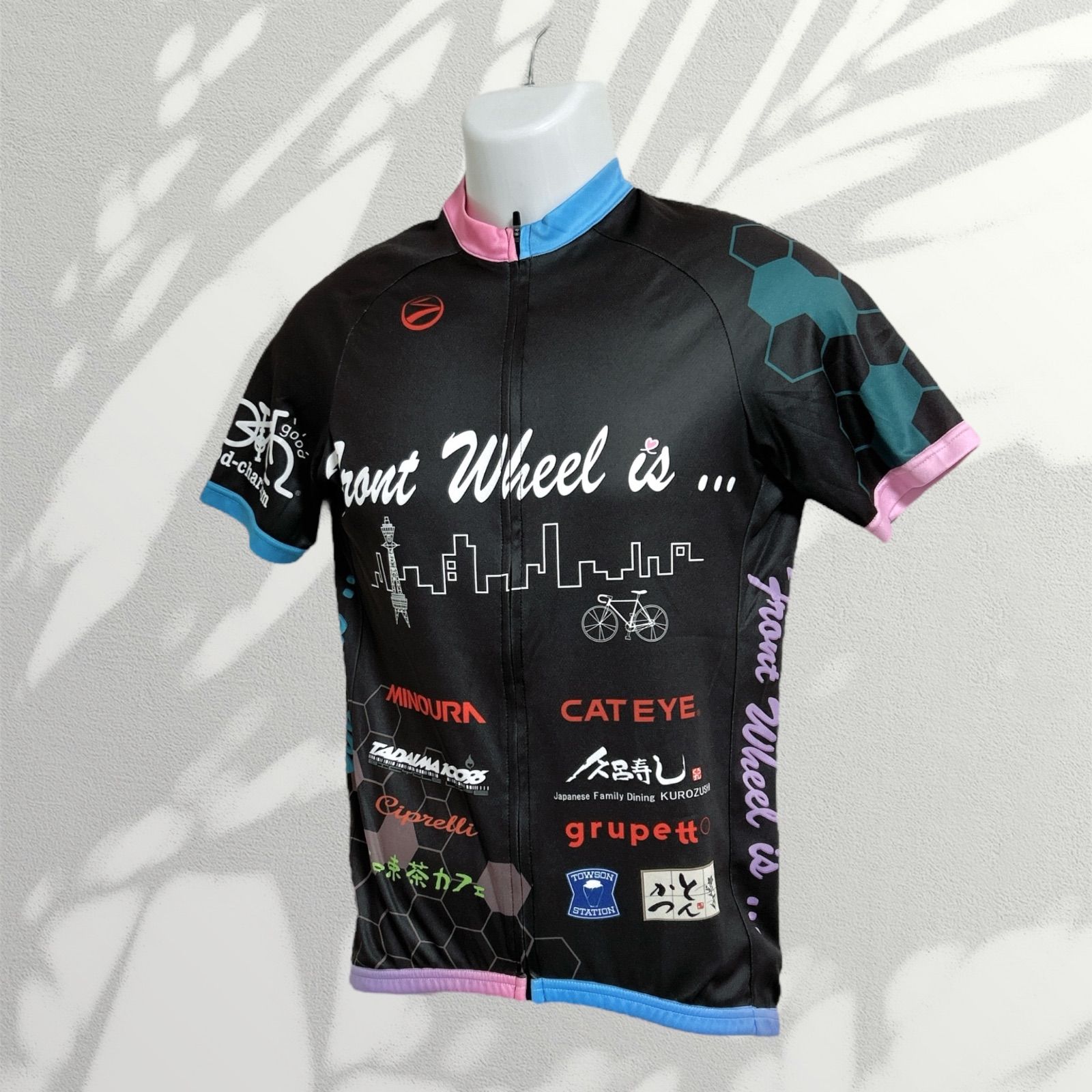 SUNVOLT サイクルジャージ ネイビー/ホワイト SUNVOLT サンボルト