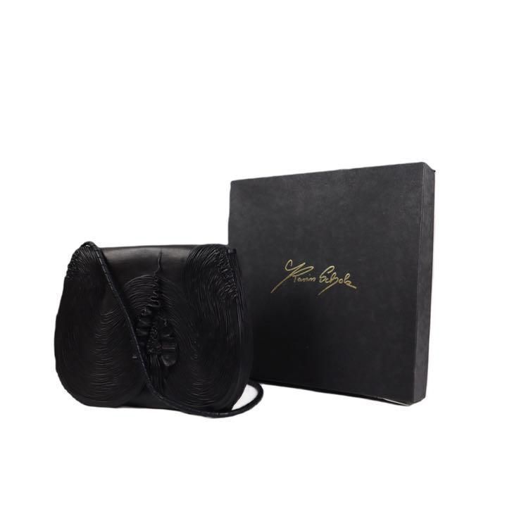 KARIN SCHOLZ カリン ショルツ ショルダーバッグ ドイツ製 黒 - メルカリ