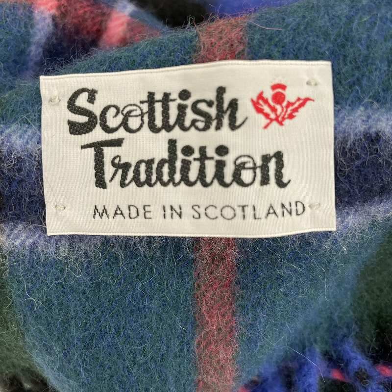 極美 スコットランド Scottish Tradition アンゴラ混 マフラー