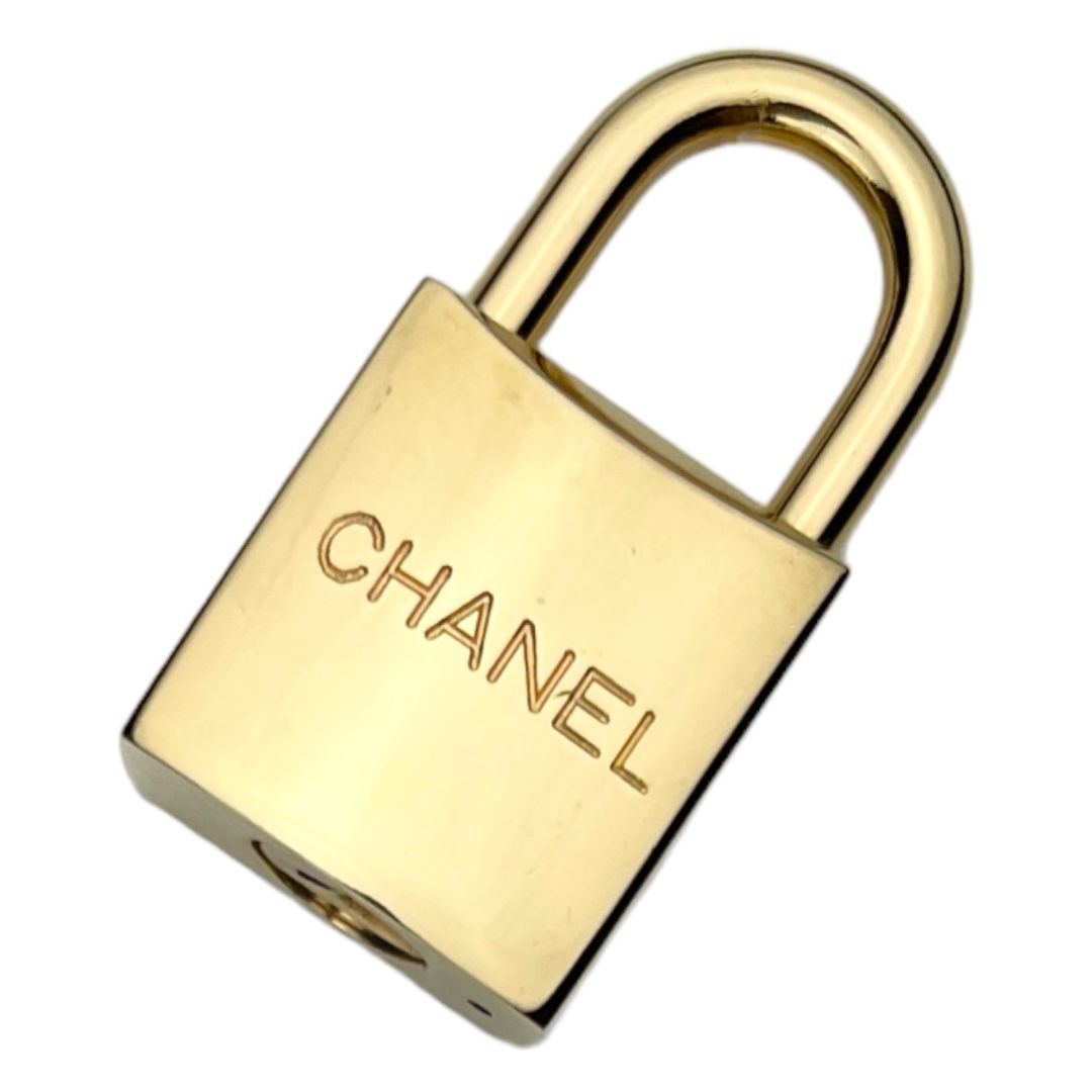 CHANEL シャネル カデナ パドロック 南京錠 ゴールド 鍵2個付き