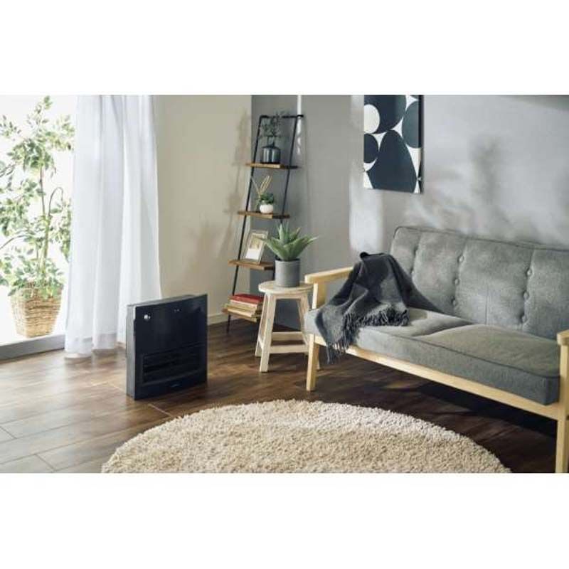 メーカー QUADS クワッズ 自動ルーバー機能付加湿大風量セラミックヒーターMOVING HEAT MOIST ブラック QS512-BK WWW_KANDAIZUMI_COM