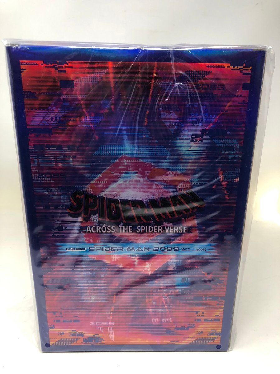 ◆♥ 未開封 BE RBRICK SPIDER-MAN アクロス ベアブリック スパイダーマン 2099 - 400%◆10157
