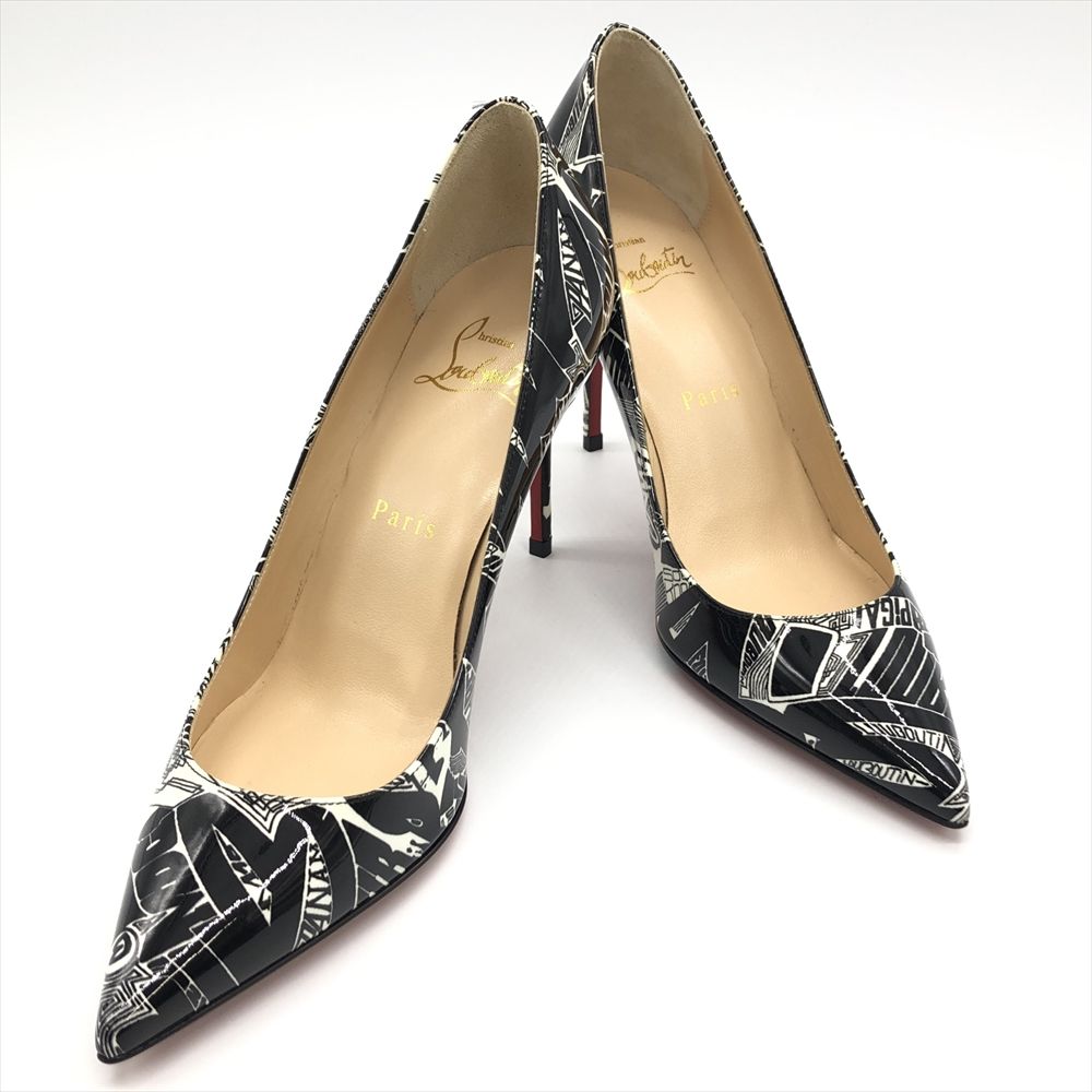 ほぼ未使用】クリスチャンルブタン Christian Louboutin kate 85 パンプス 36 23.5cm エナメル 9cm ヒール  極美品【中古】 - メルカリ