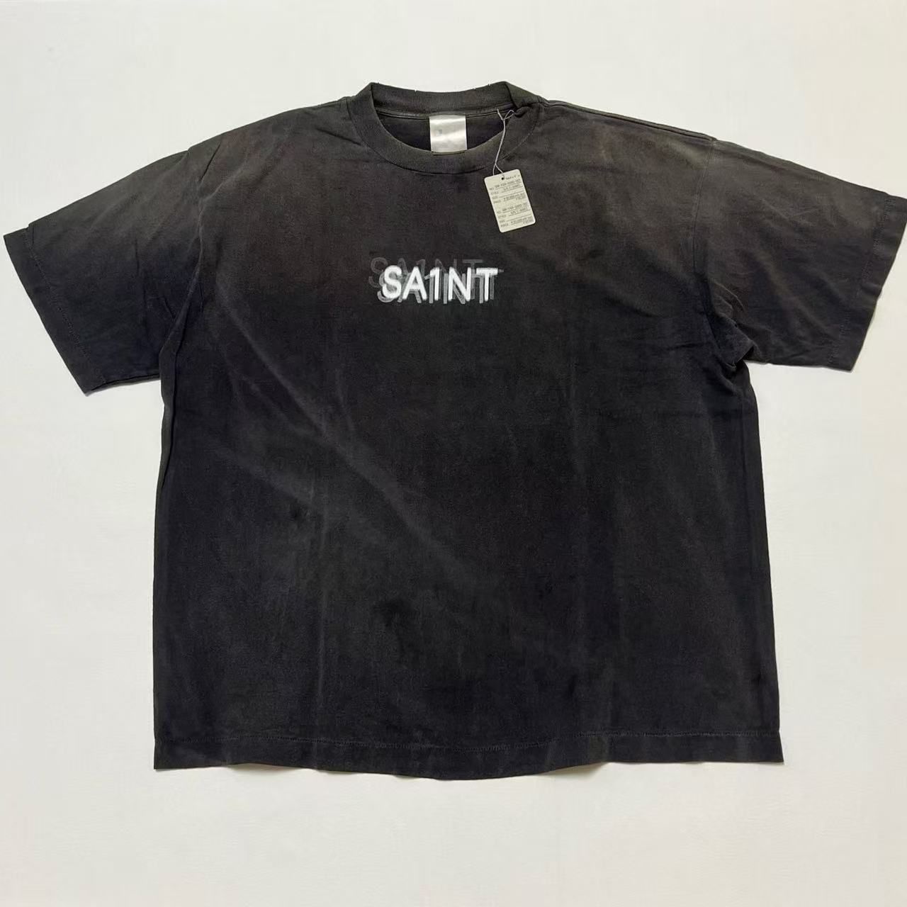 SAINT Mxxxxxx SEVEN DEADLY SS Tシャツ ブラック
