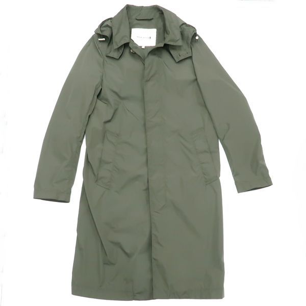 【超メルカリ市大幅値下】MACKINTOSH フード付きトレンチコート オリーブ MACKINTOSH レインコート GMP-027B ナイロン #32 カーキ フード付き 美