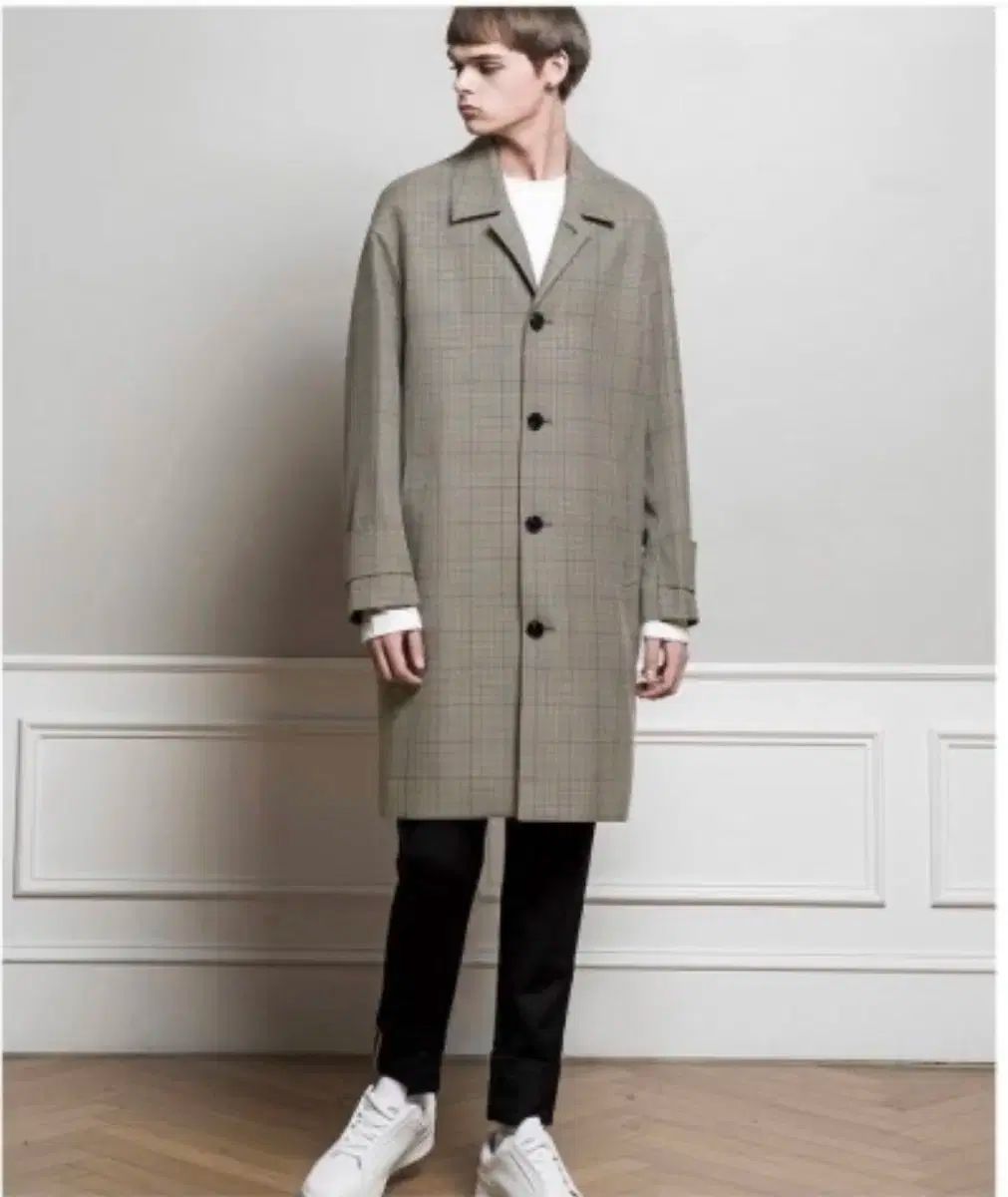 ドローフィット チェック ステン コート M size KANDAIZUMI_COM