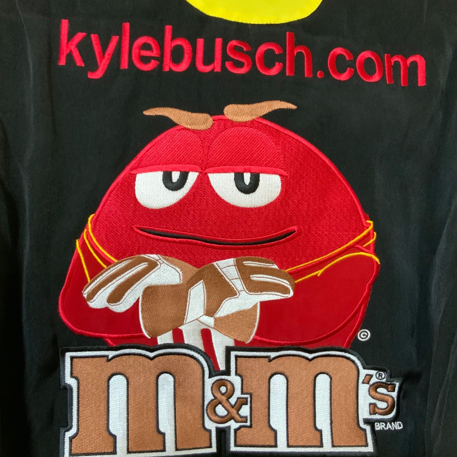 m&m's エムアンドエムズ レーシングジャケットブルゾン M L XL XXL